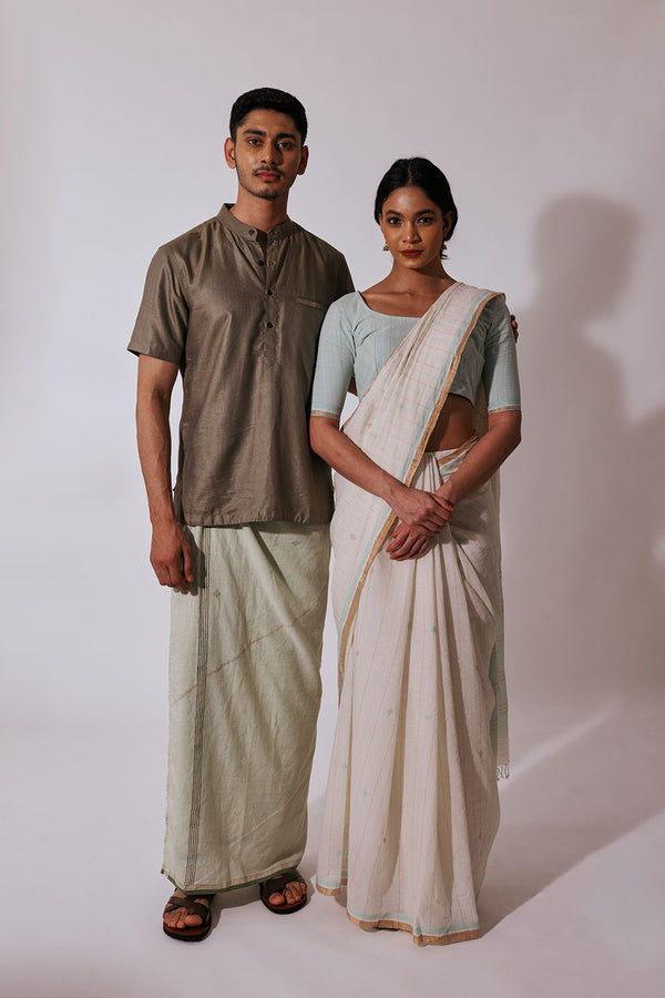 ANCHITHAL CHELA + KARIYATTUKARA MUNDU COMBO 1