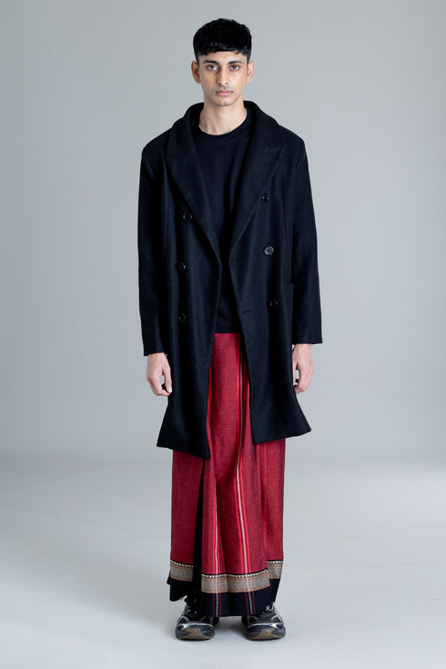 CHULLIKKARA Hand Woven Light weight Mundu with Jaccquard