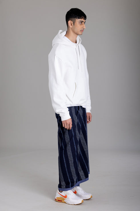 EZHIKKARA Hand Woven Hand Block Printed Mundu