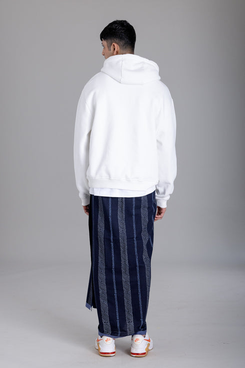 EZHIKKARA Hand Woven Hand Block Printed Mundu