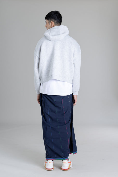 ITHIKKARA Hand Woven Kasavu Mundu