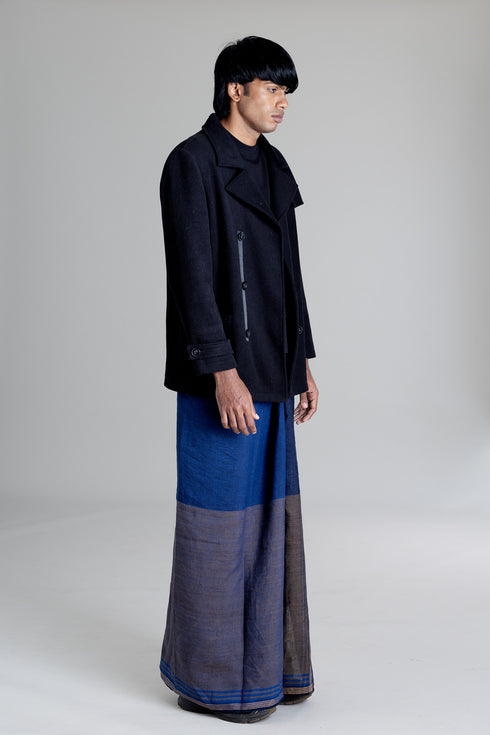 PONJIKKARA 100% Premium Linen Hand woven Single Mundu